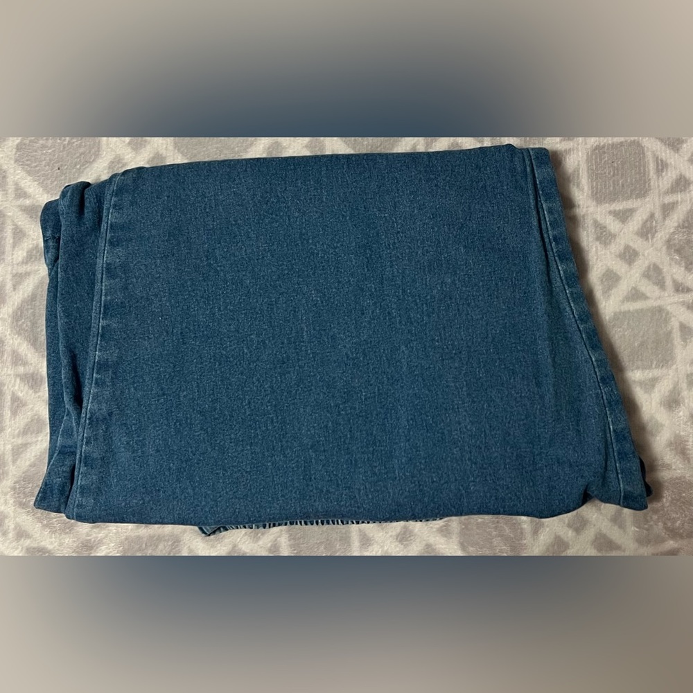 Denim & Co Original Waist Stretch Classic Blue Denim Jeans P XL SALE 2/$20 EUC